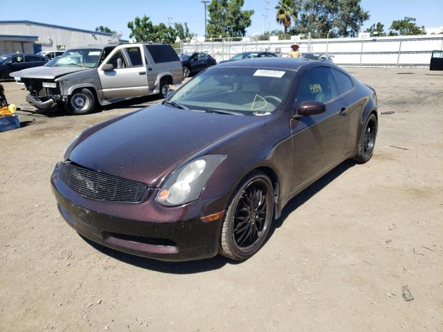 Photo 2 from auction – 2006 INFINITI G35 with VIN JNKCV54E66M712059