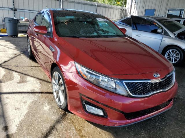 KIA OPTIMA SX 2015 with VIN 5XXGR4A69FG392868 - Photo from auction