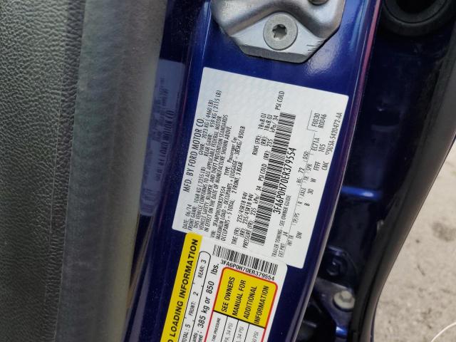Photo 10 from auction – 2014 FORD FUSION SE with VIN 3FA6P0H70ER379554