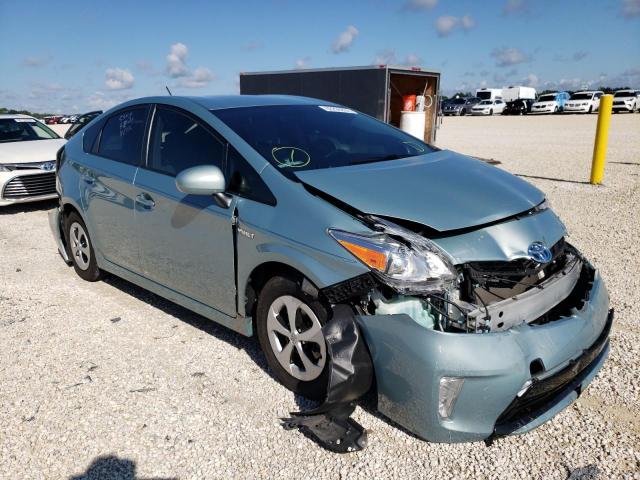 TOYOTA PRIUS 2012 with VIN JTDKN3DU2C1569410 - Photo from auction
