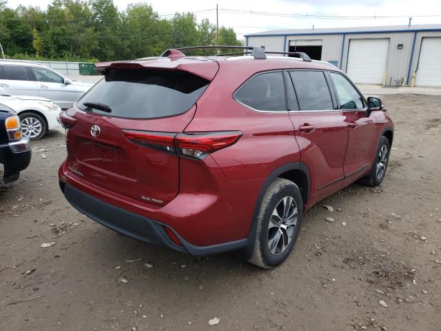 Photo 4 from auction – 2020 TOYOTA HIGHLANDER with VIN 5TDHZRBHXLS030771