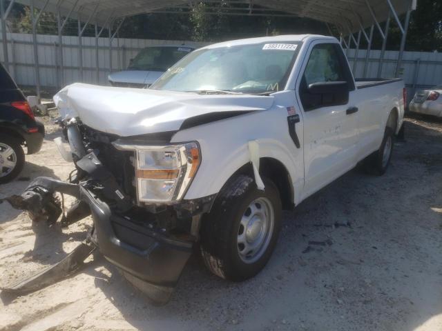 Photo 2 from auction – 2021 FORD F 150 with VIN 1FTMF1CB0MKE68985