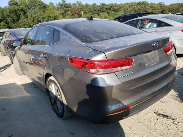 Photo 3 from auction – 2016 KIA OPTIMA EX with VIN 5XXGU4L35GG091582