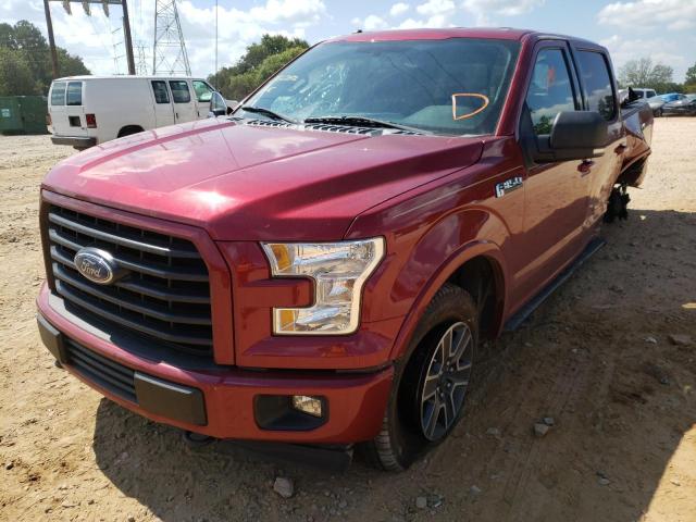 Photo 2 from auction – 2017 FORD F150 SUPER with VIN 1FTEW1EF9HFA81595