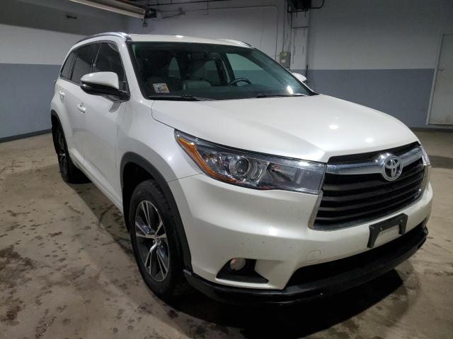 TOYOTA HIGHLANDER 2016 with VIN 5TDJKRFH8GS266535 - Photo from auction