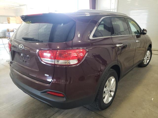 Photo 4 from auction – 2017 KIA SORENTO LX with VIN 5XYPGDA33HG299306