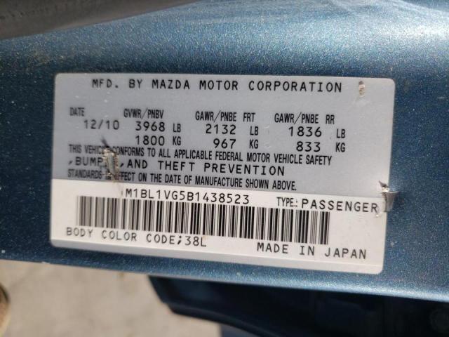 Photo 10 from auction – 2011 MAZDA 3 I with VIN JM1BL1VG5B1438523