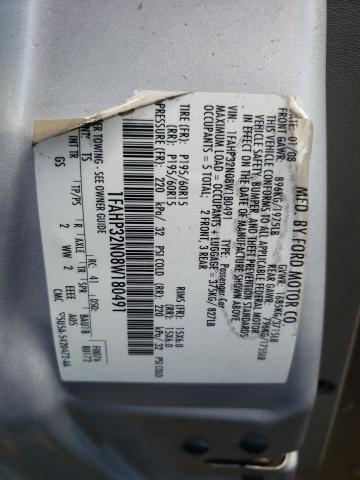 Photo 10 from auction – 2008 FORD FOCUS S/SE with VIN 1FAHP32N08W180491