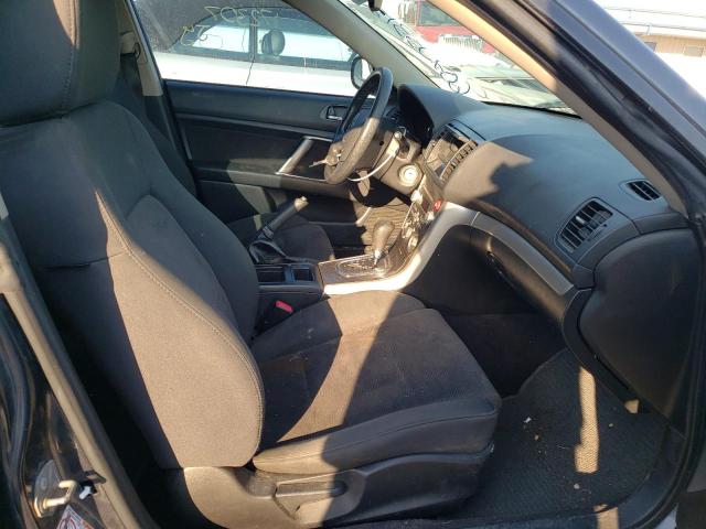 Photo 5 from auction – 2009 SUBARU LEGACY 2.5 with VIN 4S3BL616097235427
