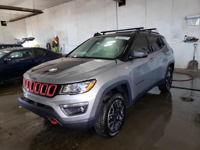 Photo 2 from auction – 2019 JEEP COMPASS TR with VIN 3C4NJDDB0KT765561