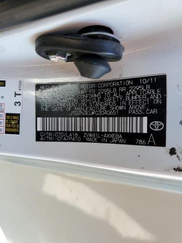 Photo 10 from auction – 2012 TOYOTA PRIUS V with VIN JTDZN3EU7C3040651