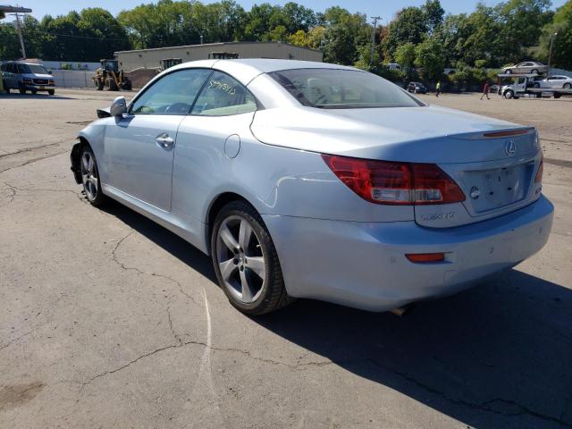 Photo 3 from auction – 2010 LEXUS IS 250 with VIN JTHFF2C26A2509421