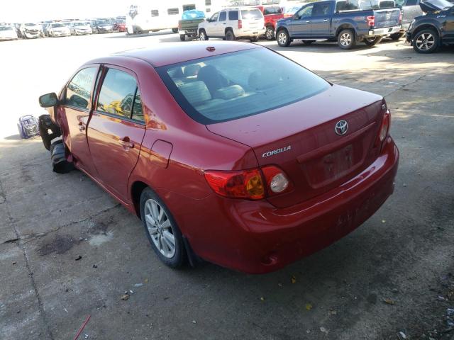 Photo 3 from auction – 2010 TOYOTA COROLLA BA with VIN 1NXBU4EEXAZ200284