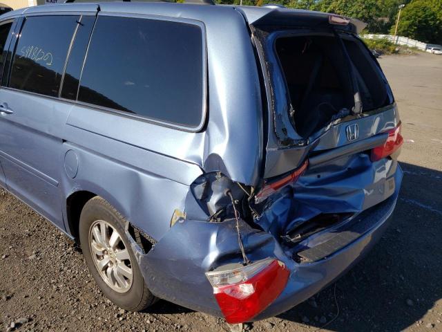 Photo 9 from auction – 2008 HONDA ODYSSEY EX with VIN 5FNRL38788B046027