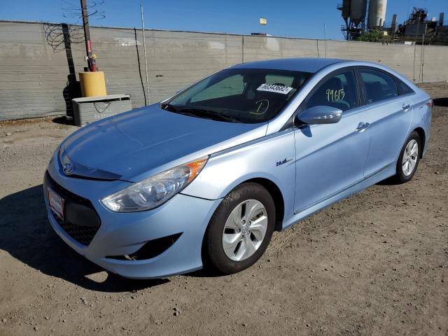 Photo 2 from auction – 2014 HYUNDAI SONATA HYB with VIN KMHEC4A40EA116771