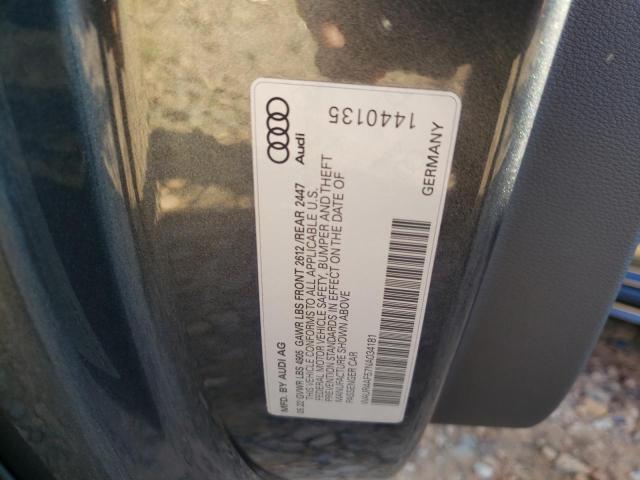 Photo 10 from auction – 2022 AUDI S5 PRESTIG with VIN WAUR4AF57NA034181