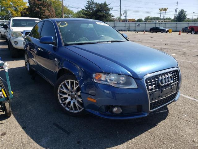 AUDI A4 2.0T QU 2008 with VIN WAUDF78E18A136777 - Photo from auction