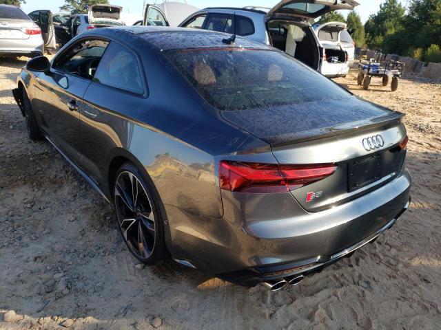 Photo 3 from auction – 2022 AUDI S5 PRESTIG with VIN WAUR4AF57NA034181