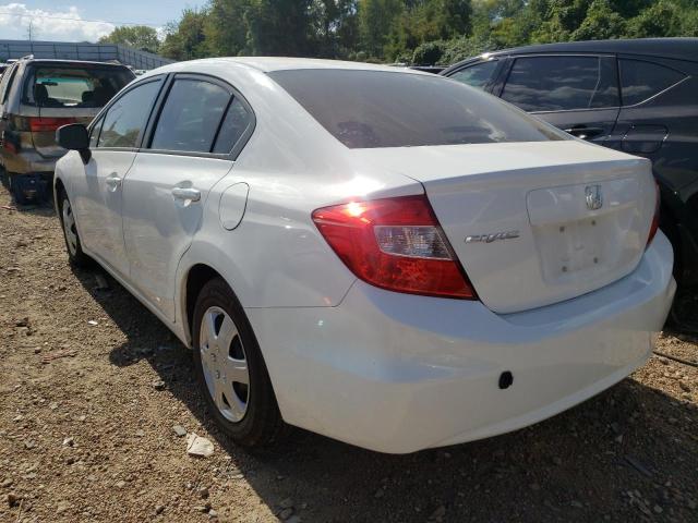 Photo 3 from auction – 2012 HONDA CIVIC LX with VIN 2HGFB2F5XCH609780