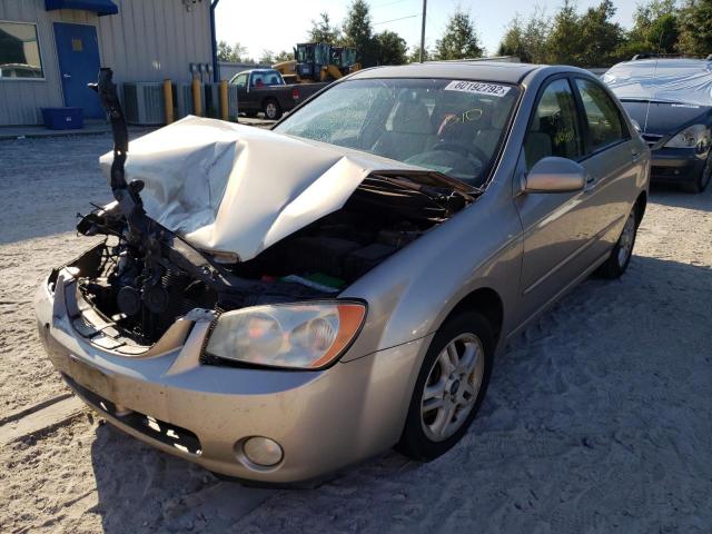Photo 2 from auction – 2005 KIA SPECTRA LX with VIN KNAFE121855134673