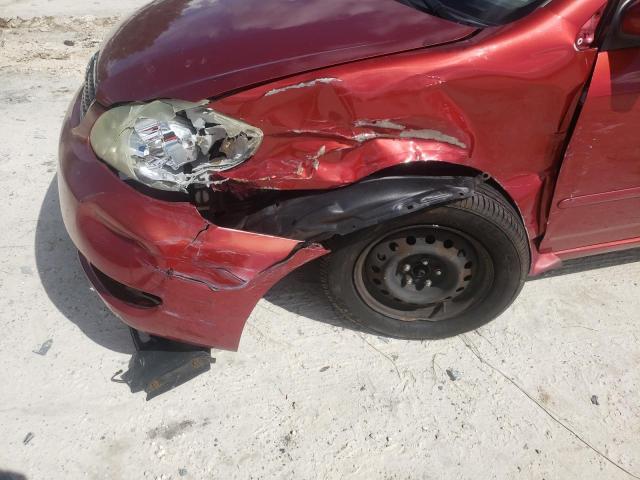 Photo 9 from auction – 2005 TOYOTA COROLLA CE with VIN 2T1BR32E85C422183