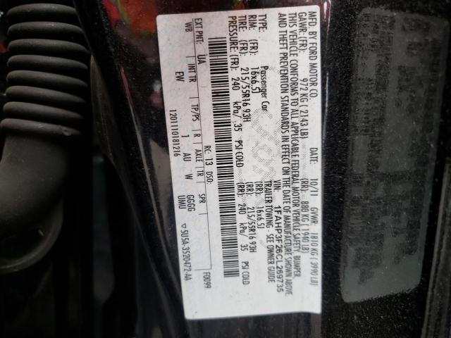 Photo 10 from auction – 2012 FORD FOCUS SE with VIN 1FAHP3F26CL269735