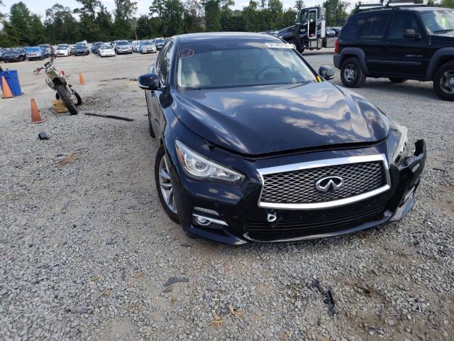 INFINITI Q50 BASE 2014 with VIN JN1BV7AP4EM691728 - Photo from auction