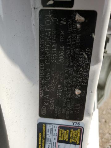 Photo 10 from auction – 2016 KIA FORTE LX with VIN KNAFK4A62G5459863