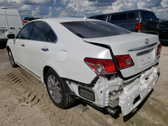 Photo 3 from auction – 2012 LEXUS ES 350 with VIN JTHBK1EG5C2488853