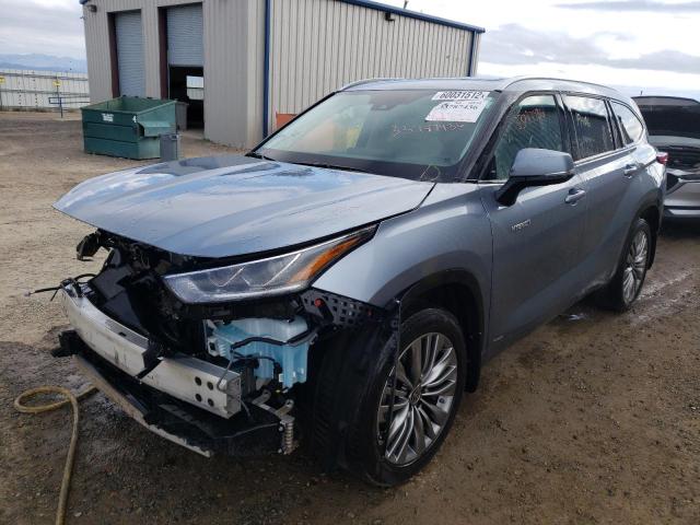 Photo 2 from auction – 2021 TOYOTA HIGHLANDER with VIN 5TDEBRCH9MS030333