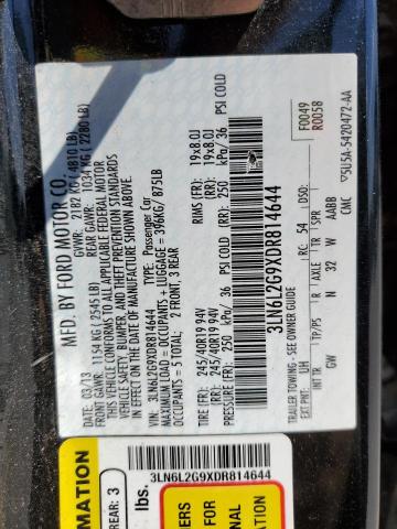 Photo 10 from auction – 2013 LINCOLN MKZ with VIN 3LN6L2G9XDR814644