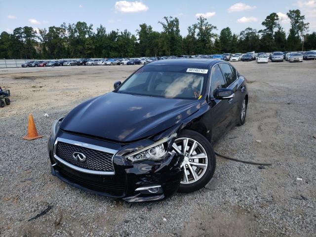 Photo 2 from auction – 2014 INFINITI Q50 BASE with VIN JN1BV7AP4EM691728