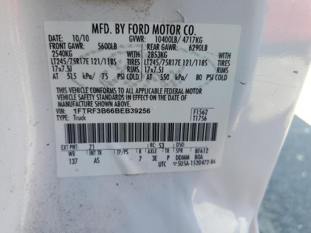 Photo 10 from auction – 2011 FORD F350 SUPER with VIN 1FTRF3B66BEB39256