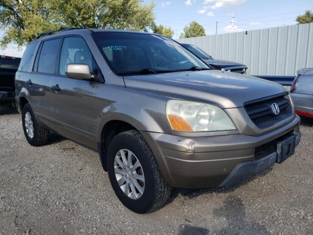 Photo 1 from auction – 2004 HONDA PILOT EXL with VIN 2HKYF18504H557118