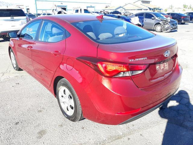 Photo 3 from auction – 2016 HYUNDAI ELANTRA SE with VIN 5NPDH4AE8GH700180
