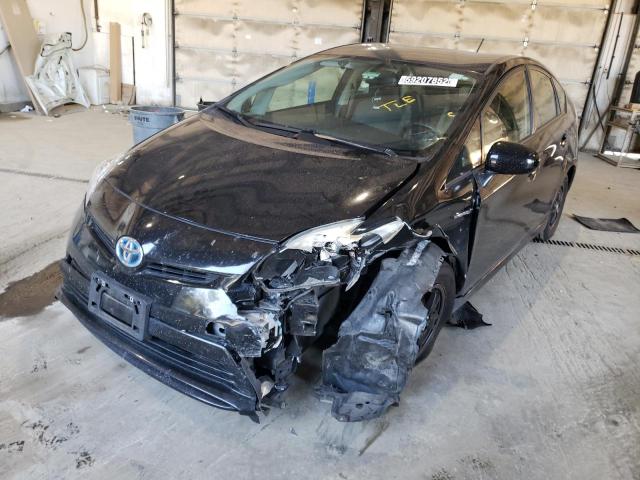 Photo 2 from auction – 2014 TOYOTA PRIUS with VIN JTDKN3DU8E1821891