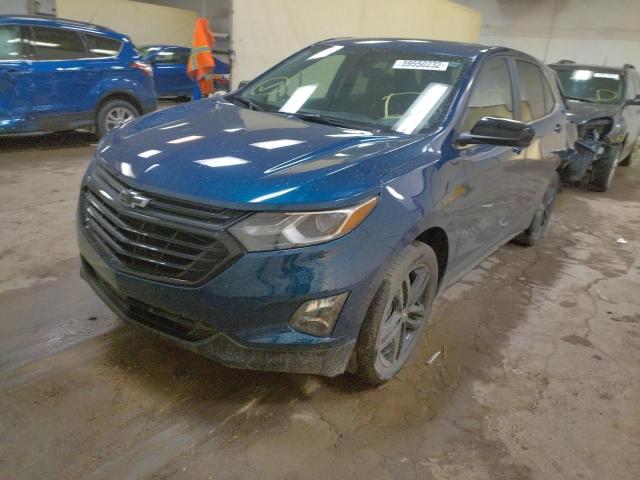 Photo 2 from auction – 2021 CHEVROLET EQUINOX LT with VIN 2GNAXKEV0M6133667
