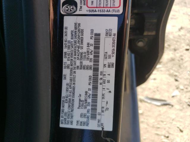 Photo 10 from auction – 2016 FORD FIESTA SE with VIN 3FADP4EJ9GM128756