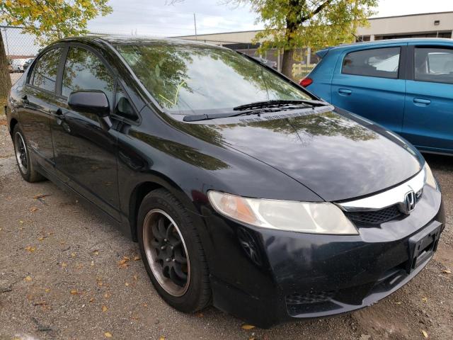 Photo 1 from auction – 2009 HONDA CIVIC LX with VIN 19XFA16569E041740