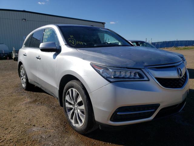 ACURA MDX TECHNO 2014 with VIN 5FRYD4H69EB504271 - Photo from auction