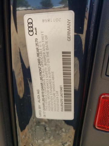 Photo 10 from auction – 2018 AUDI A5 PREMIUM with VIN WAUENCF51JA010461