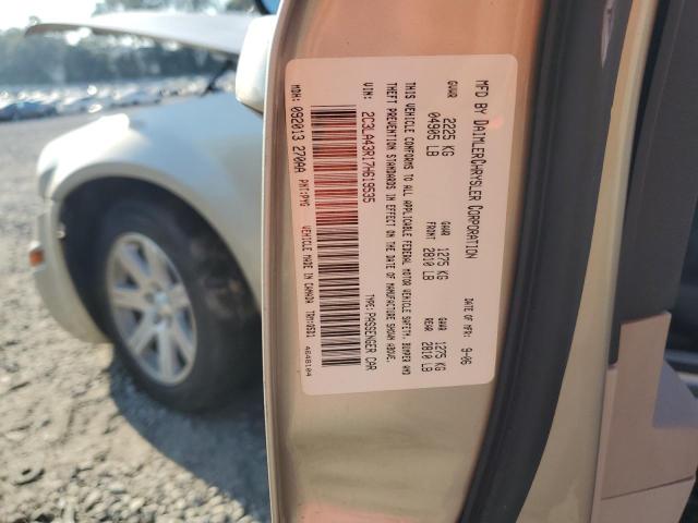 Photo 10 from auction – 2007 CHRYSLER 300 with VIN 2C3LA43R17H619535