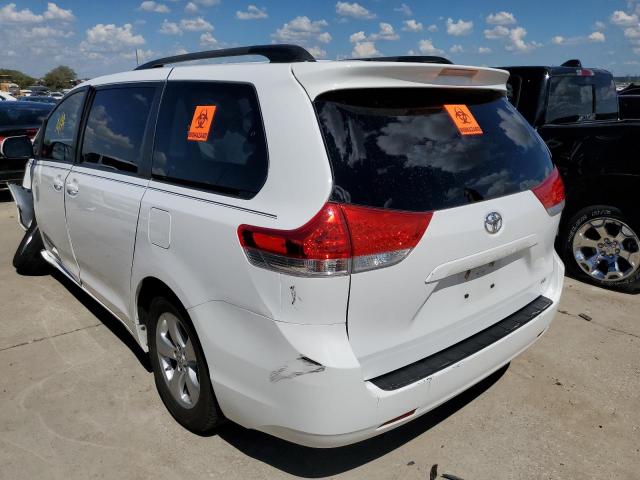 Photo 3 from auction – 2012 TOYOTA SIENNA LE with VIN 5TDKK3DC6CS262566