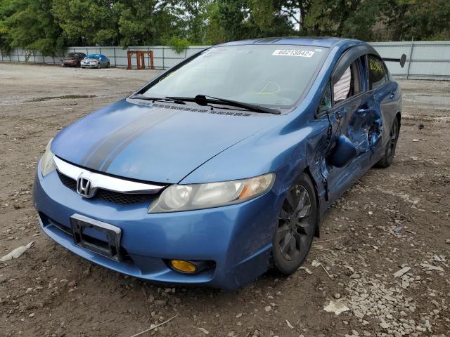 Photo 2 from auction – 2009 HONDA CIVIC EX with VIN 2HGFA16869H500409