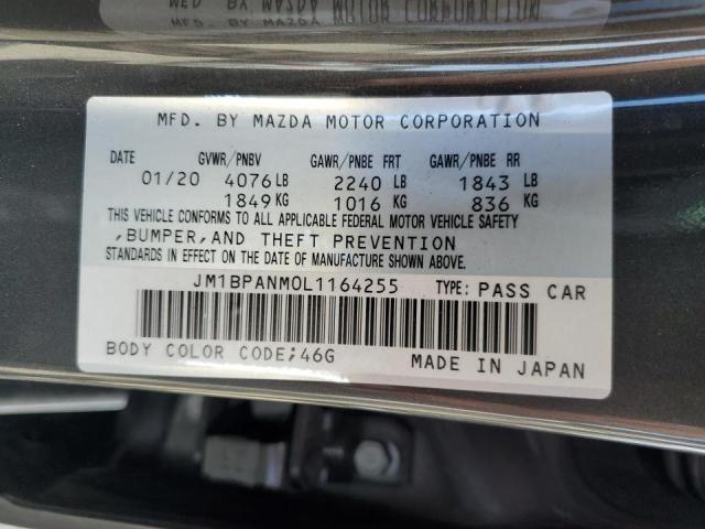 Photo 10 from auction – 2020 MAZDA 3 PREMIUM with VIN JM1BPANM0L1164255