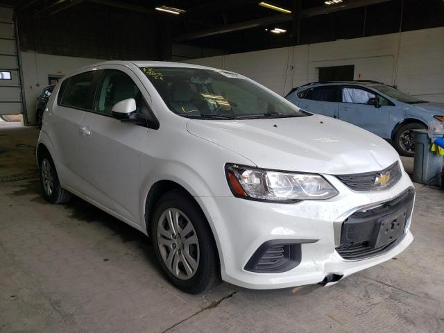 CHEVROLET SONIC 2020 with VIN 1G1JG6SB1L4138878 - Photo from auction