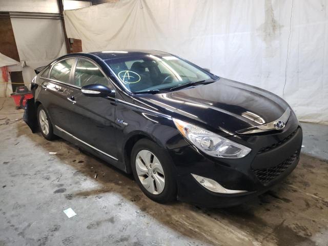 HYUNDAI SONATA 2015 with VIN KMHEC4A42FA137140 - Photo from auction