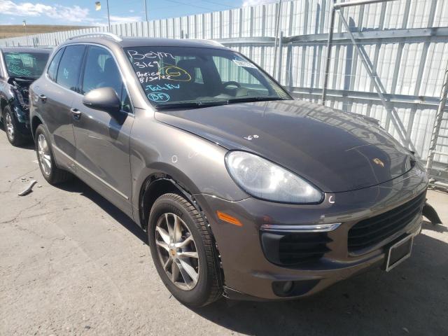PORSCHE CAYENNE 2016 with VIN WP1AA2A21GLA11383 - Photo from auction