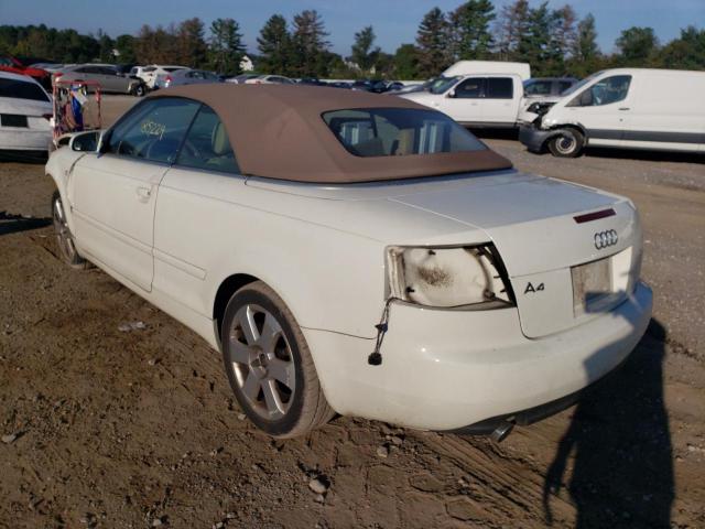 Photo 3 from auction – 2006 AUDI A4 1.8 CAB with VIN WAUAC48H26K010617