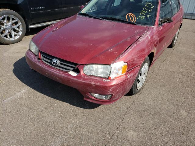 Photo 9 from auction – 2001 TOYOTA COROLLA CE with VIN 1NXBR12E31Z488041